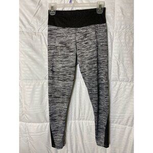 Gray Leggings Gym Workout Women’s Small Yoga Running Sporty Effortless Timeless